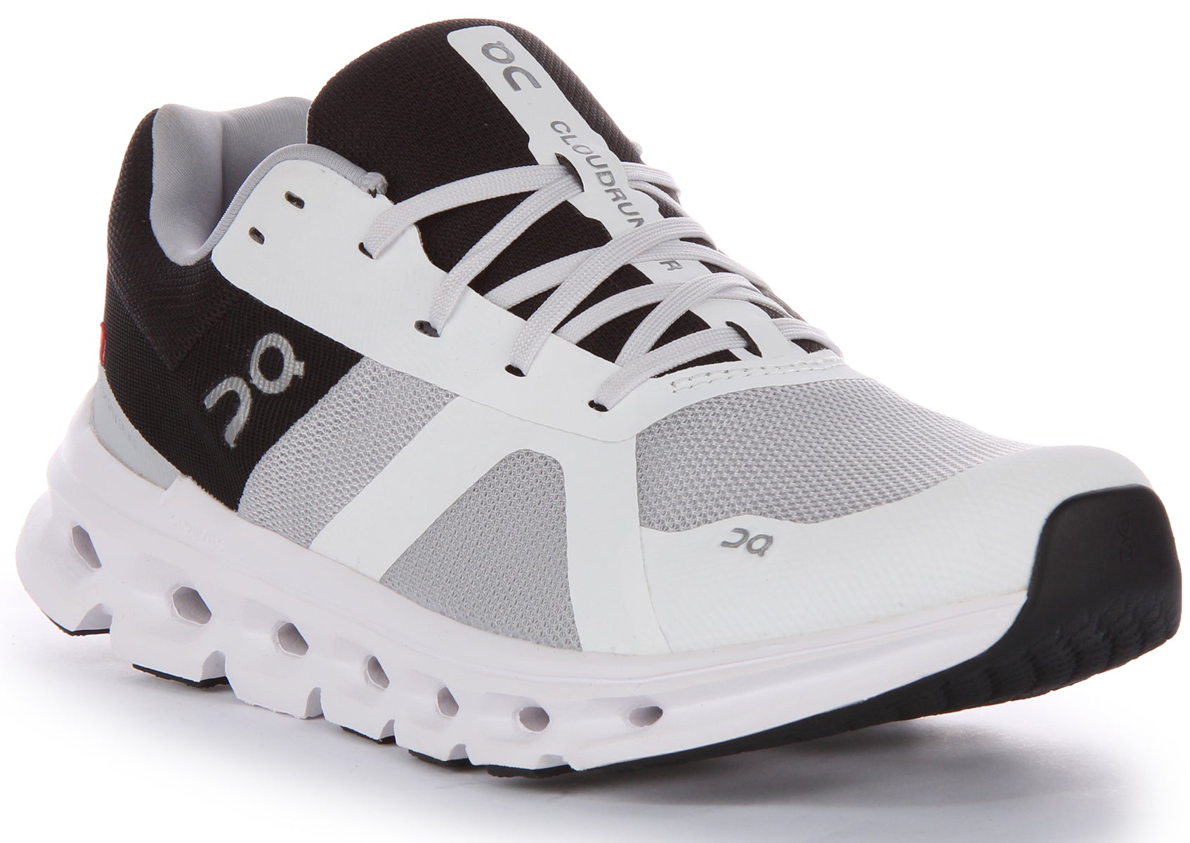 On Running Cloudrunner In White Black For Men