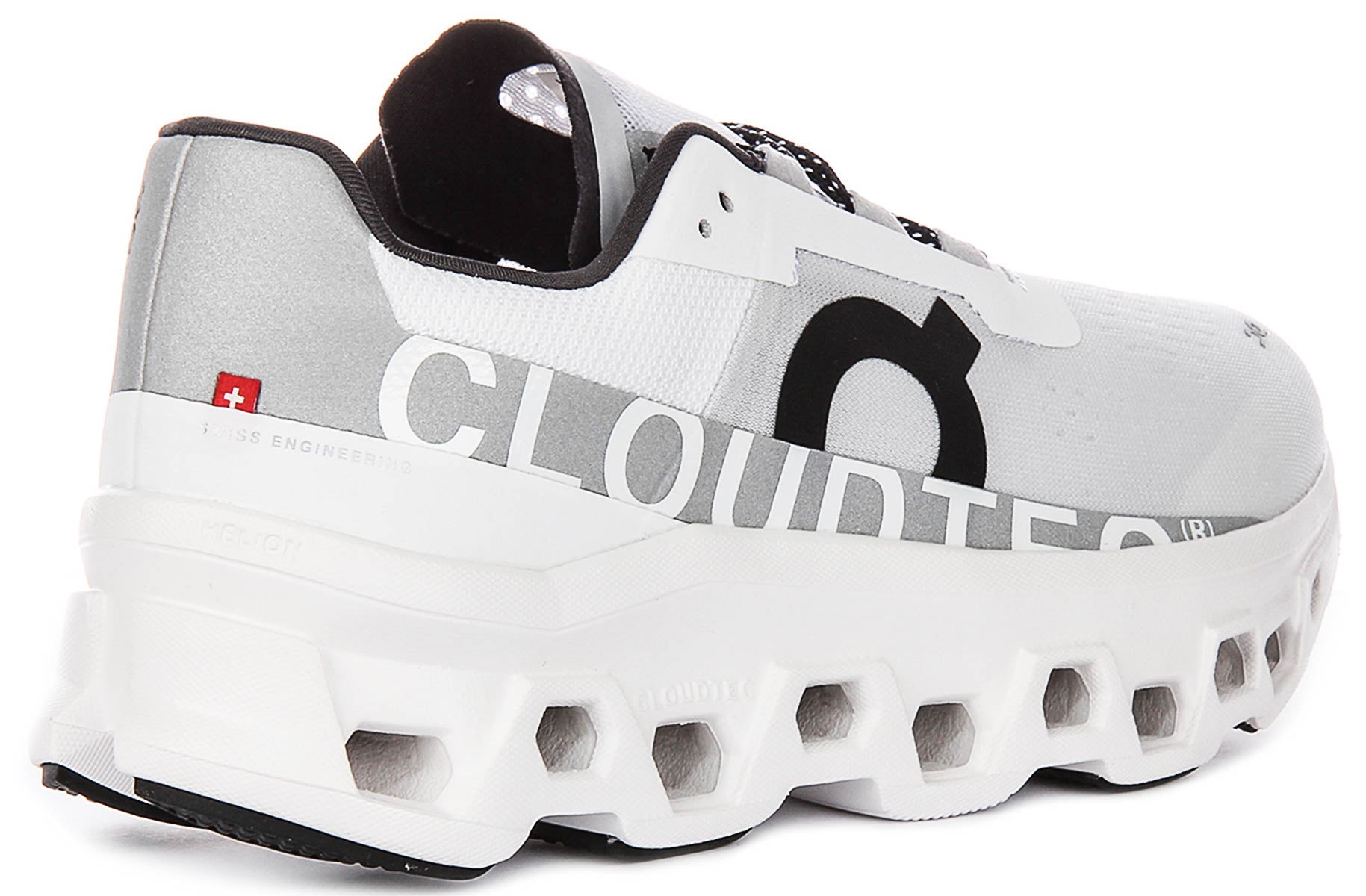 On Running Cloudmonster In White Black For Men