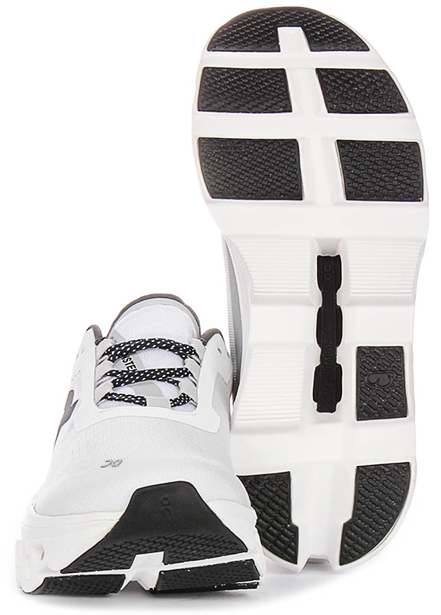 On Running Cloudmonster In White Black For Men