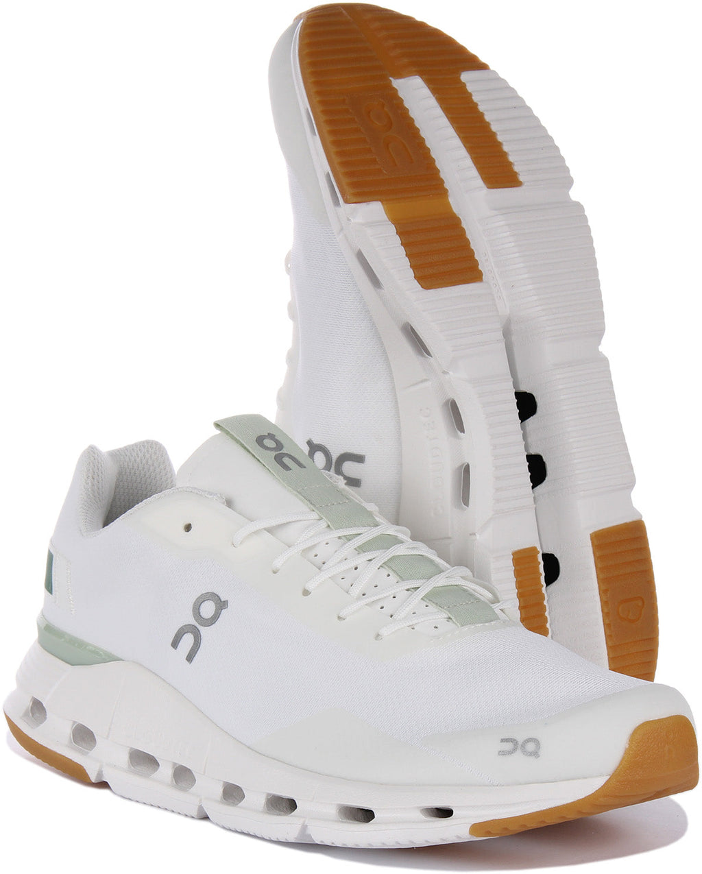 On Running Cloudnova Form In White Green For Men
