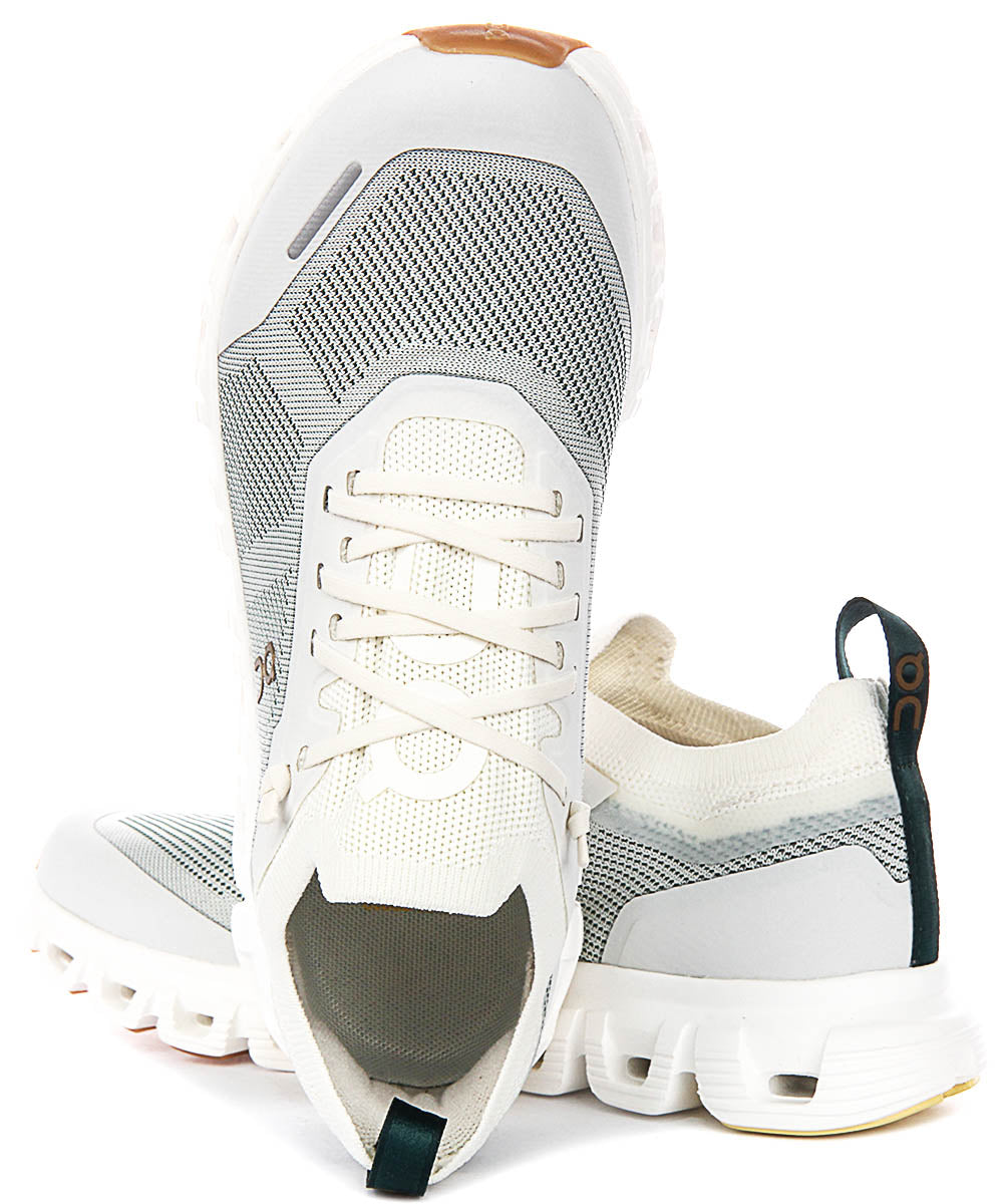 On Running Cloud 6 Versa In White Green For Women