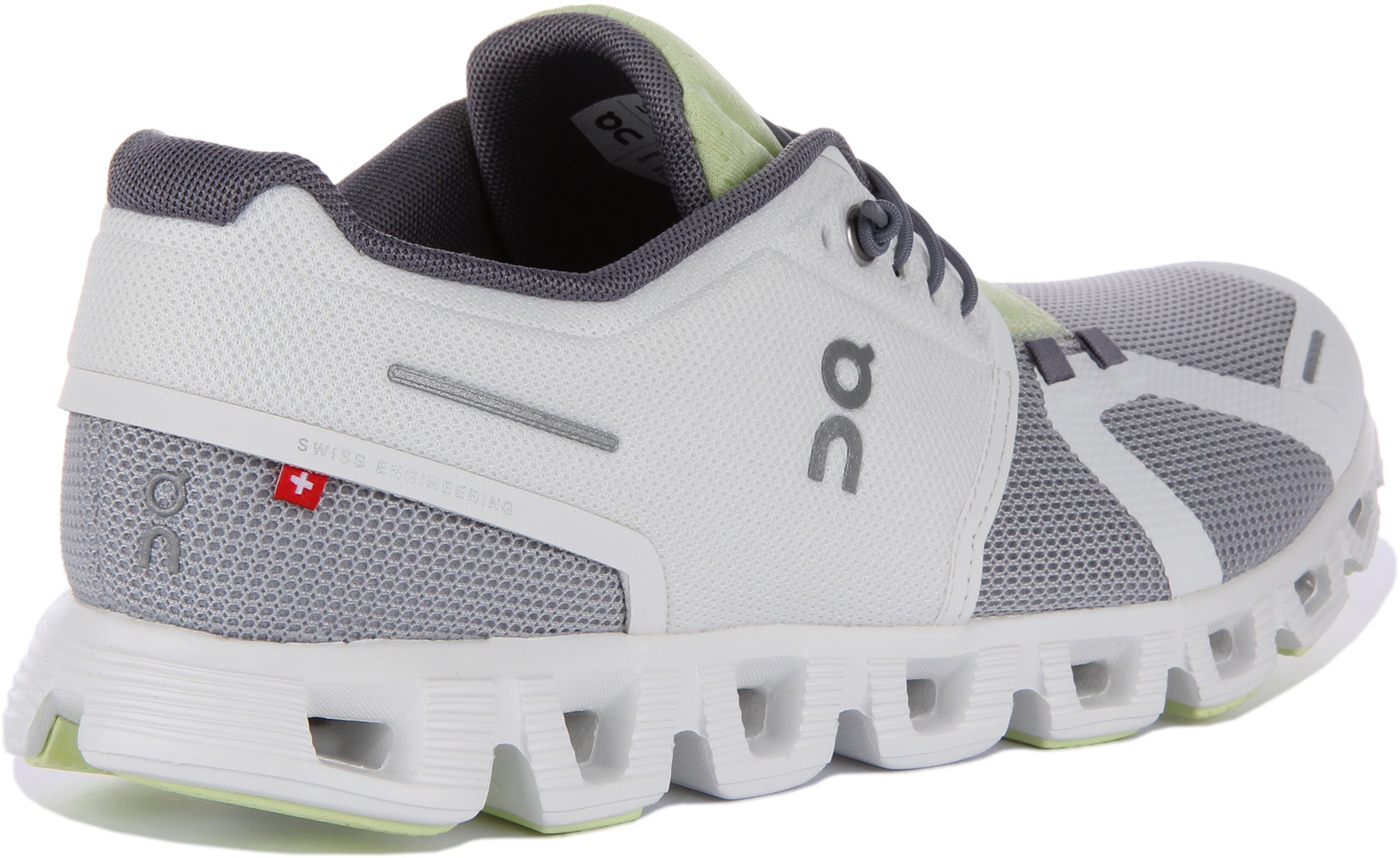On Running Cloud 5 Push In White Grey For Men