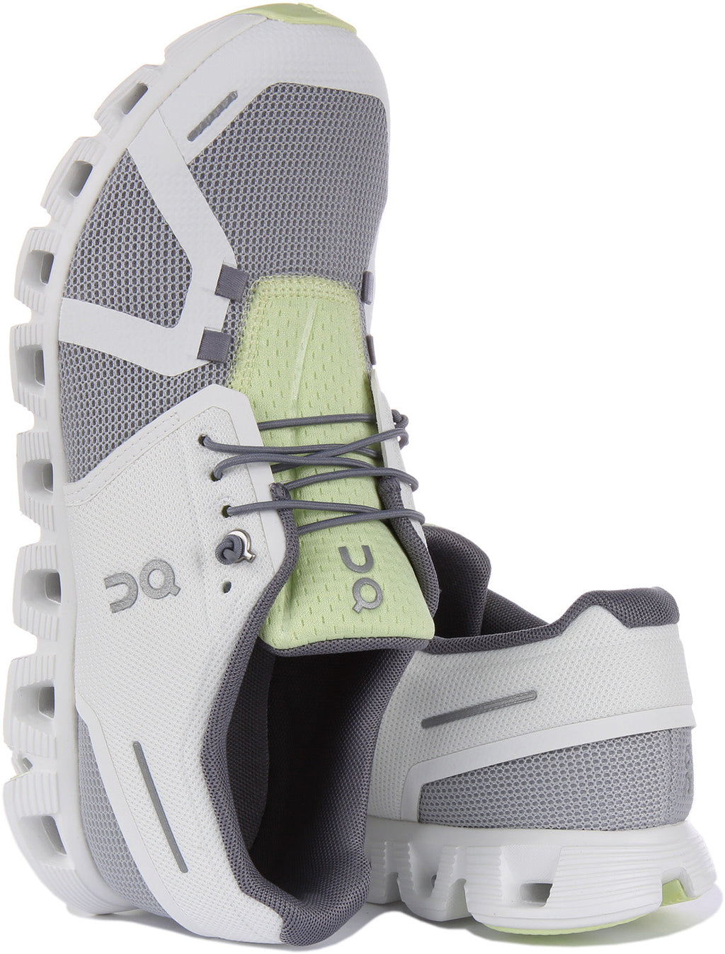 On Running Cloud 5 Push In White Grey For Men