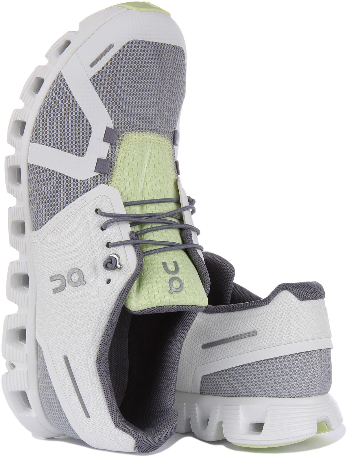On Running Cloud 5 Push In White Grey For Men