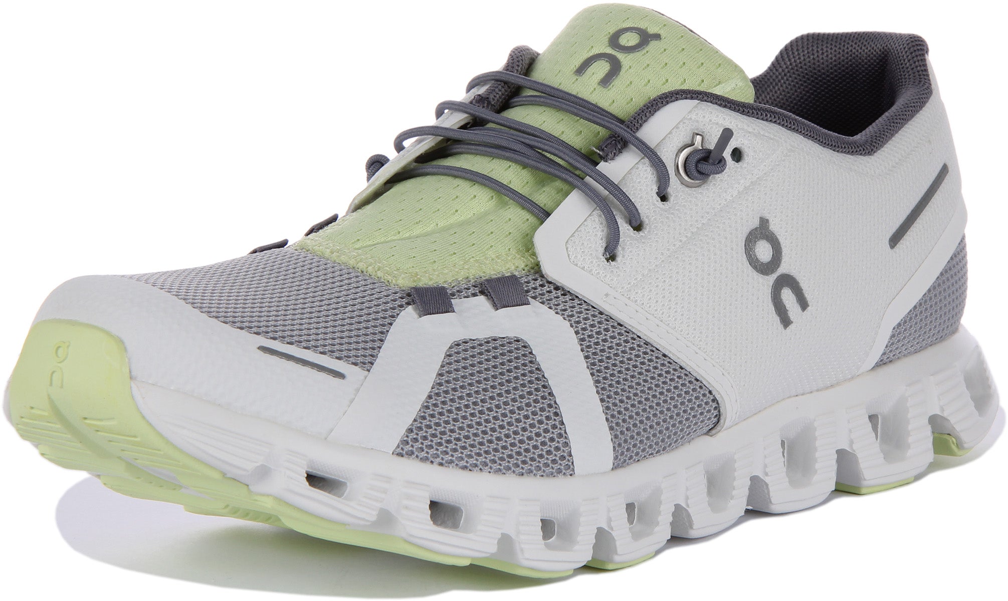 On Running Cloud 5 Push In White Grey For Men
