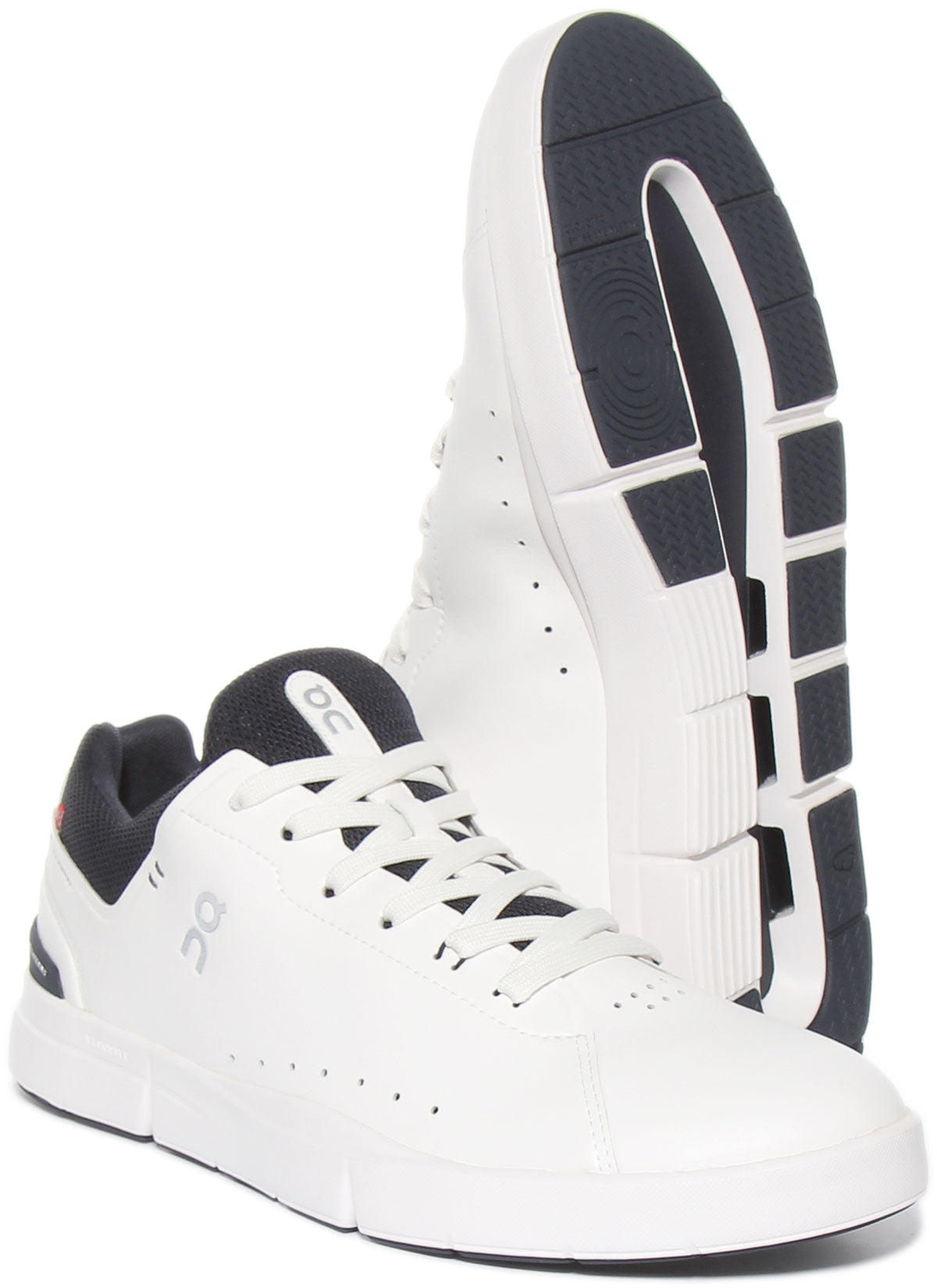 On Running The Roger Advantage In White Navy For Men