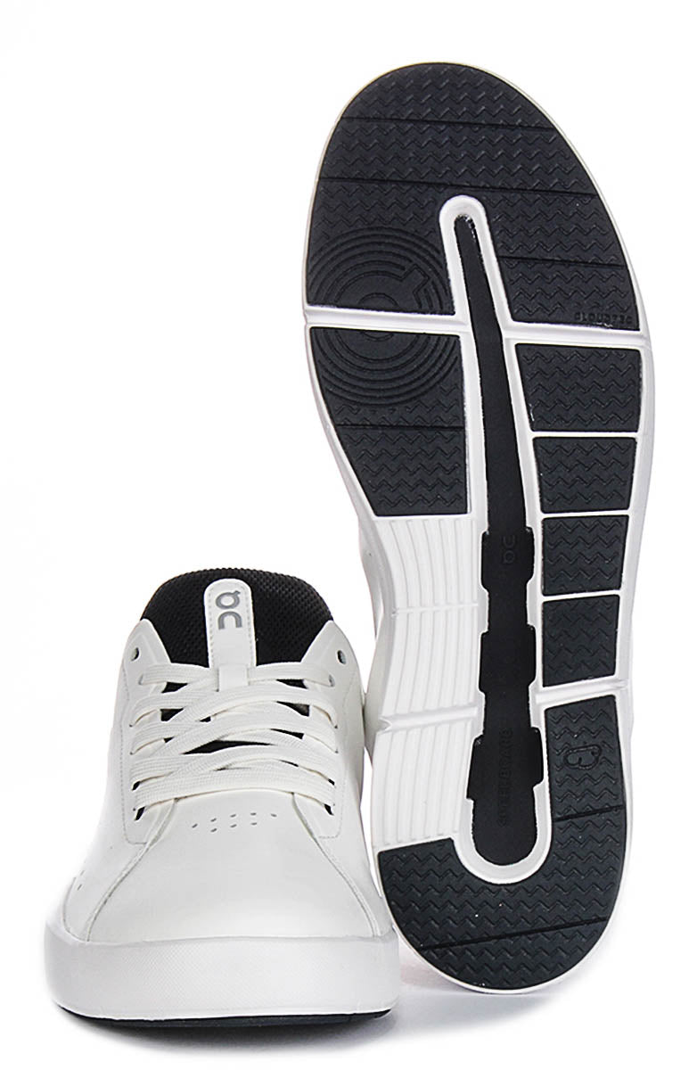 On Running The Roger Adv In White Navy For Men