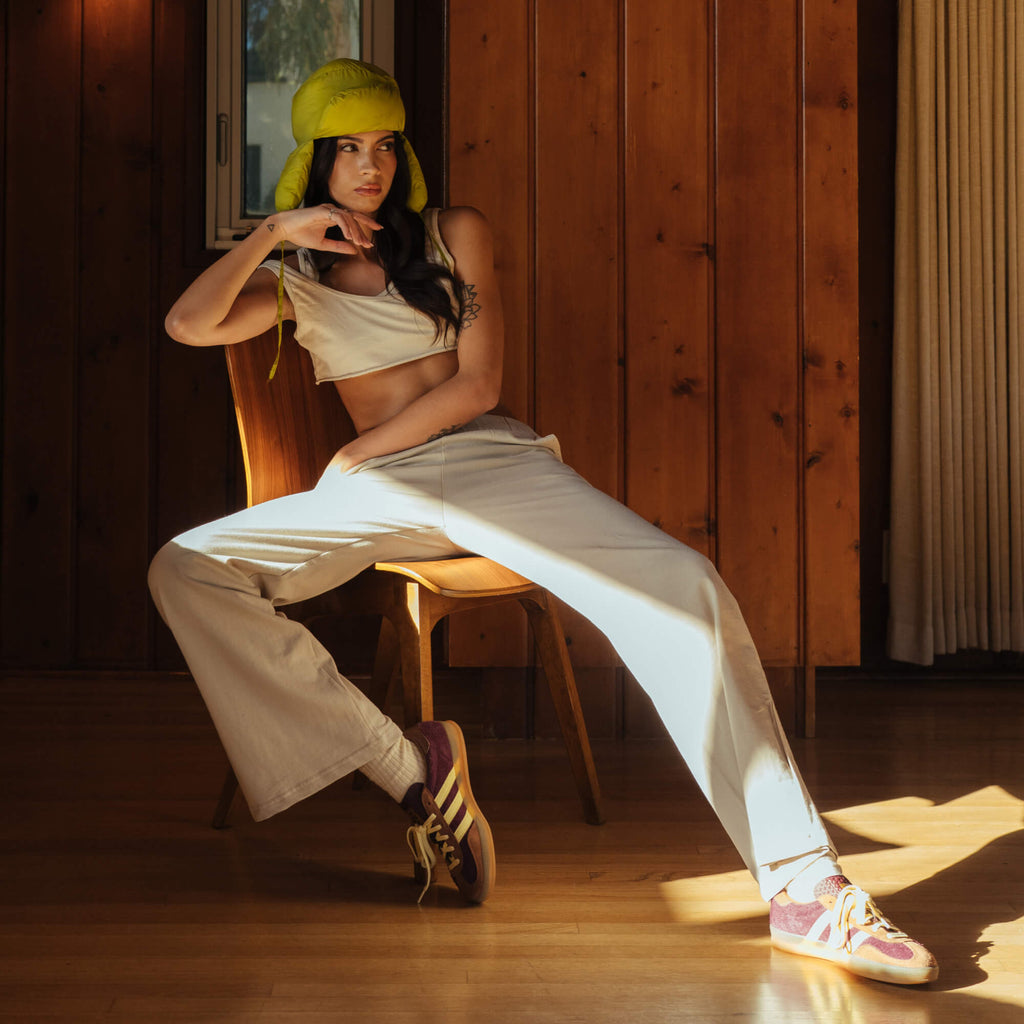WOMENS FRENCH TERRY LOUNGE PANT