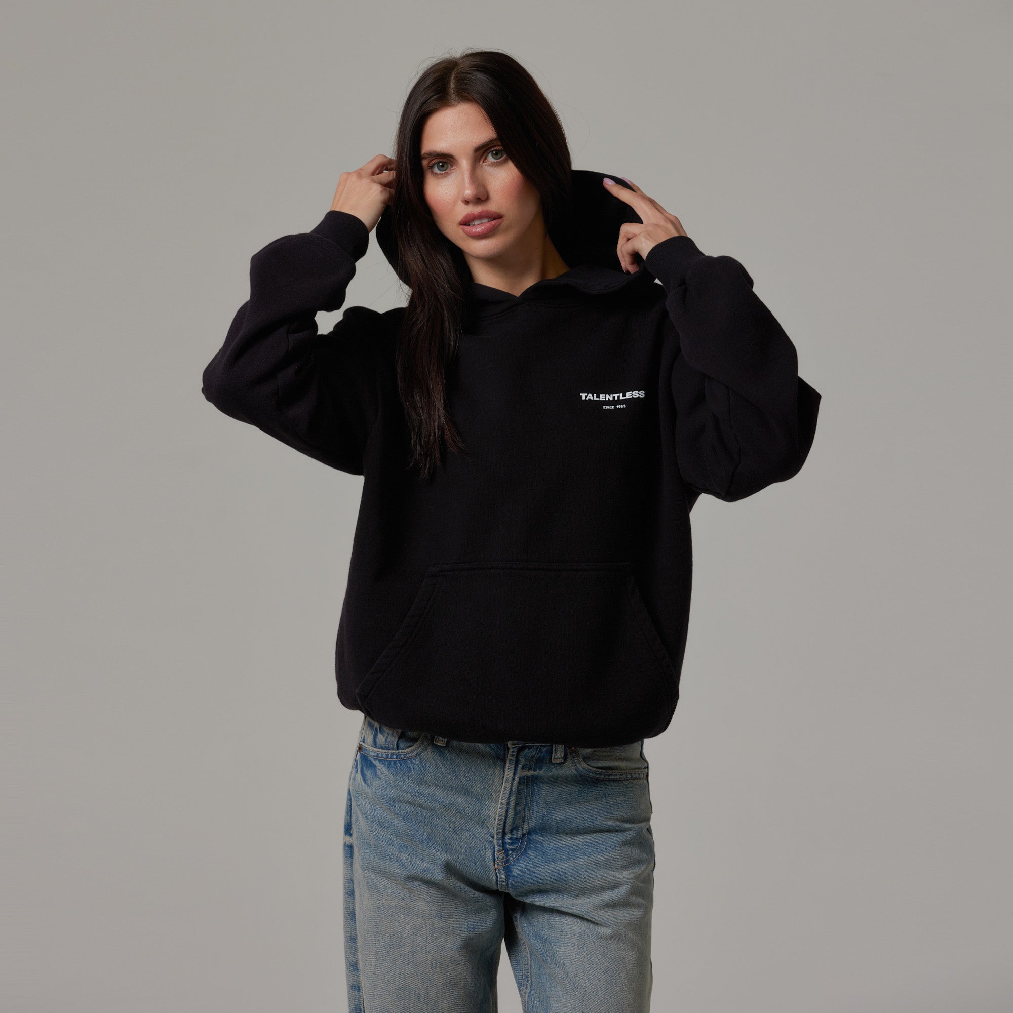 WOMENS CIRCLE LOGO HOODIE