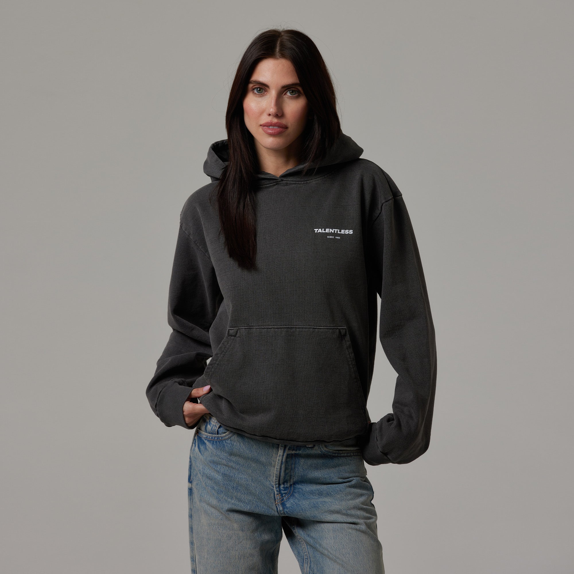 WOMENS CIRCLE LOGO HOODIE