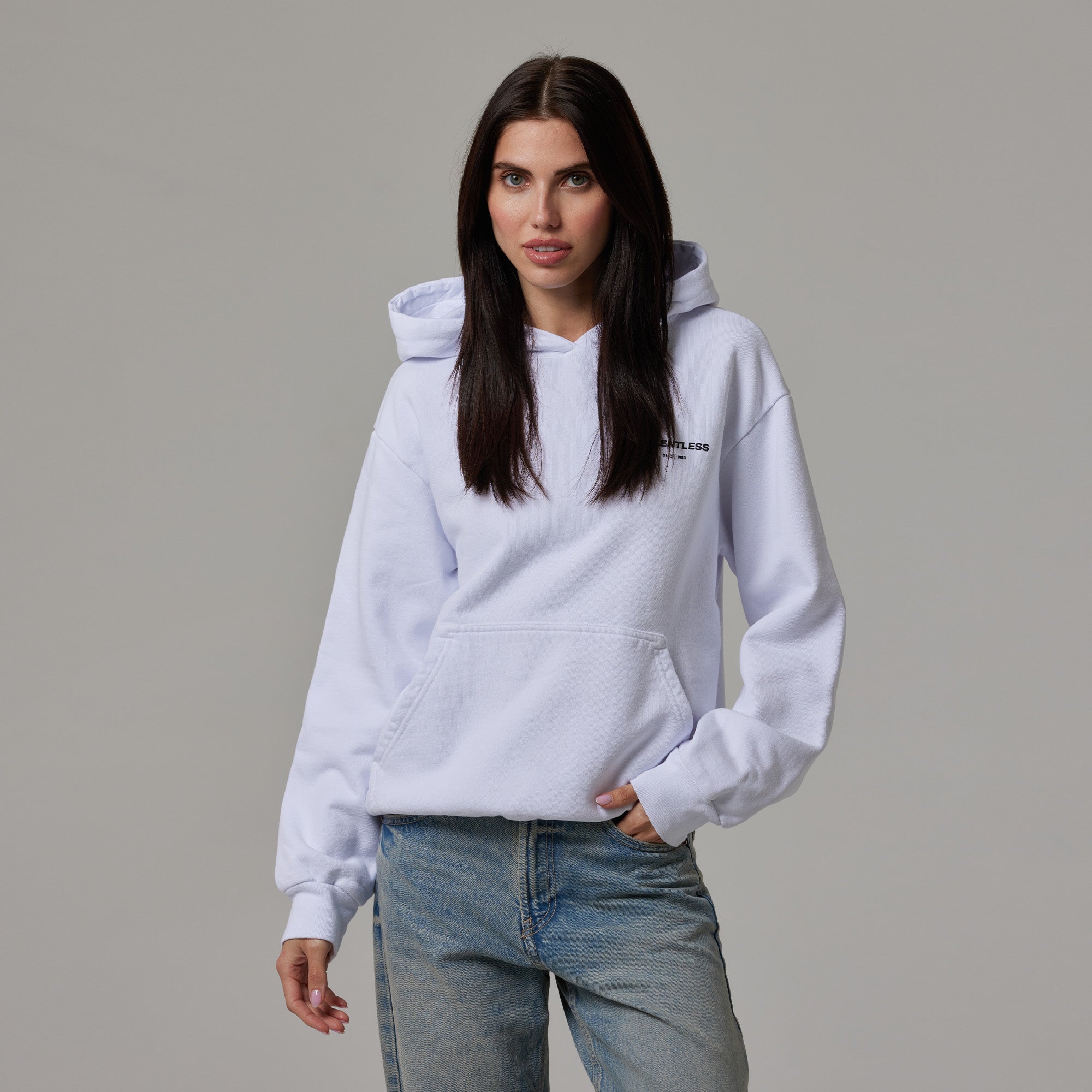WOMENS CIRCLE LOGO HOODIE