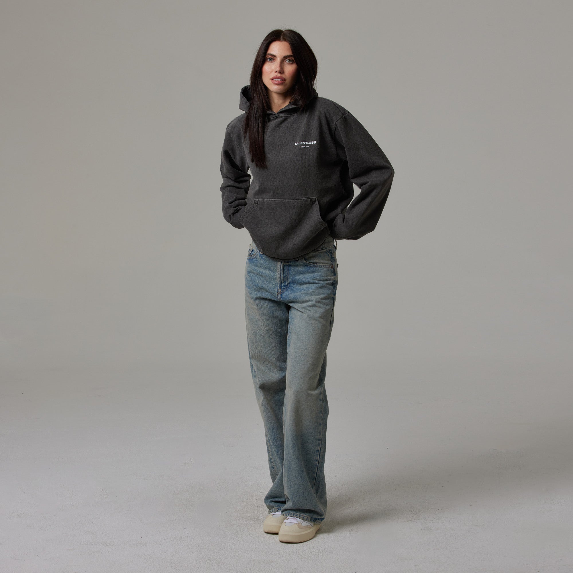 WOMENS CIRCLE LOGO HOODIE