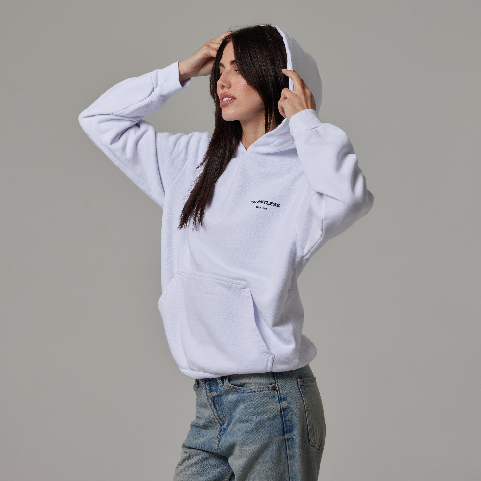 WOMENS CIRCLE LOGO HOODIE