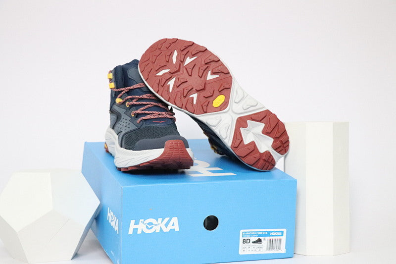 Hoka Anacapa Hiking Shoes - Sustainable Waterproof Trail Sneakers