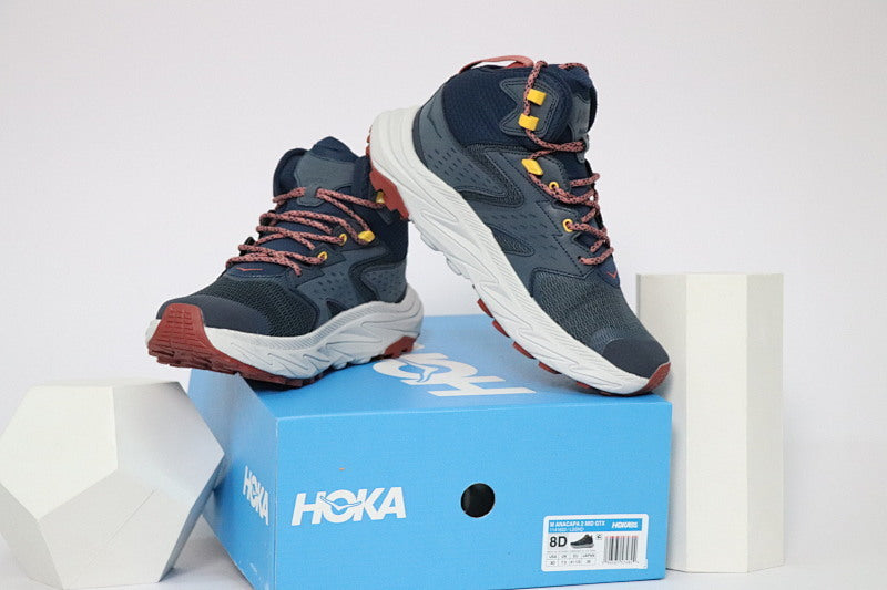 Hoka Anacapa Hiking Shoes - Sustainable Waterproof Trail Sneakers