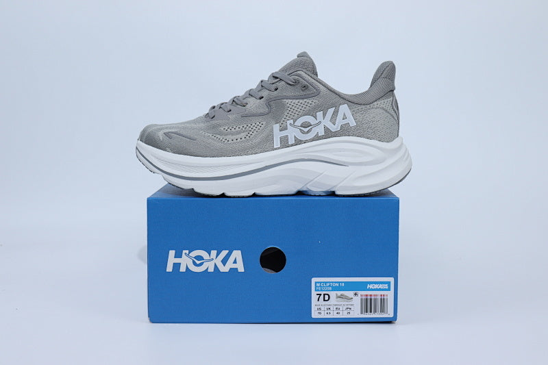 Hoka Clifton 10 Running Shoes - Lightweight Cushioned Trainer