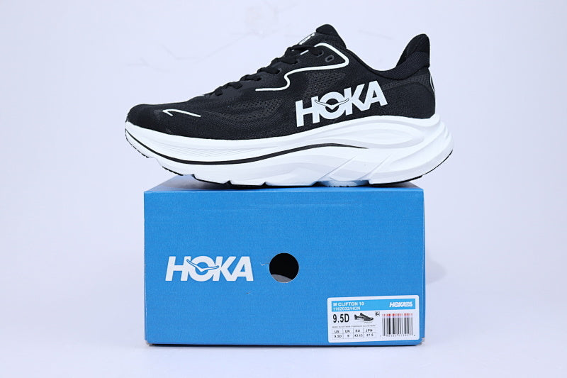 Hoka Clifton 10 Running Shoes - Lightweight Cushioned Trainer