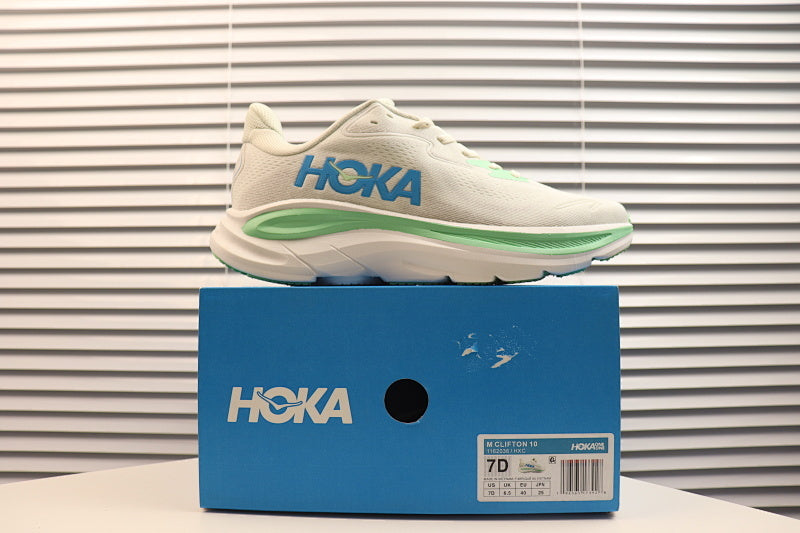 Hoka Clifton 10 Running Shoes - Lightweight Cushioned Trainer