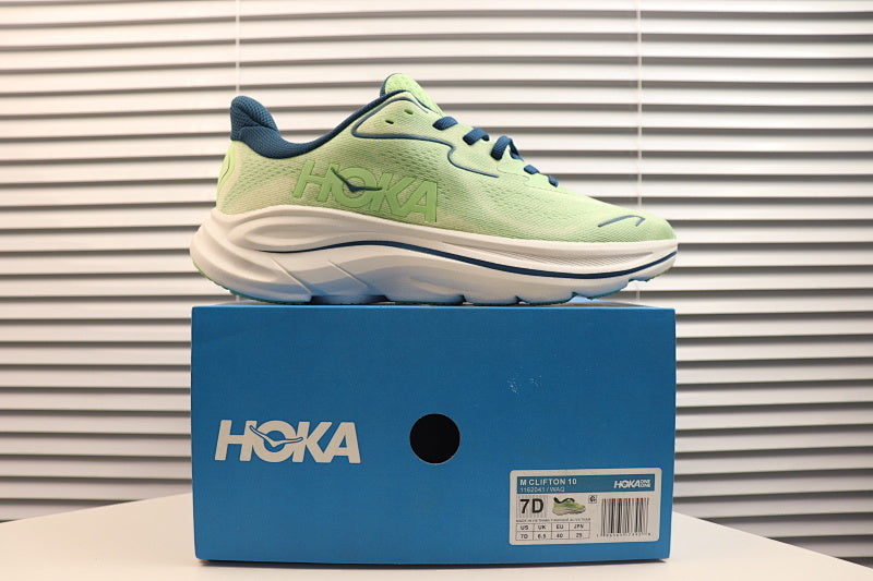 Hoka Clifton 10 Running Shoes - Lightweight Cushioned Trainer