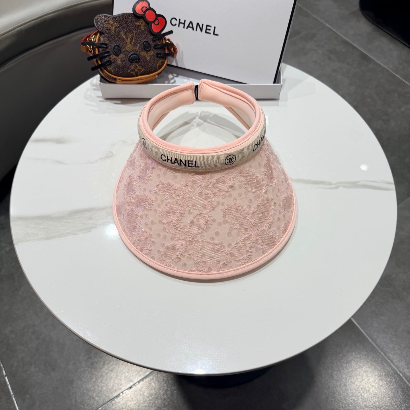 Chanel Sequin Sun Hat