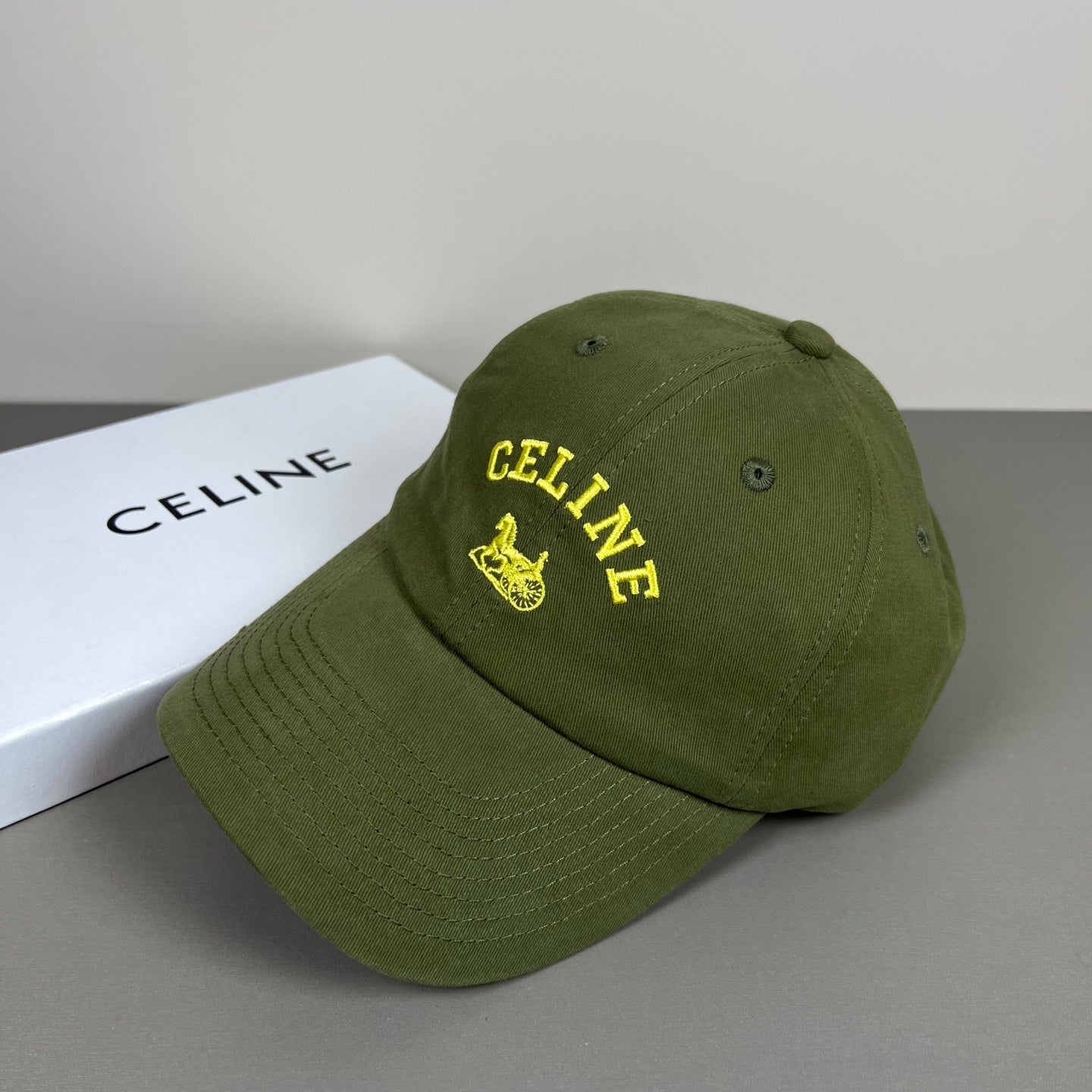 Celine Baseball Cap in Cotton