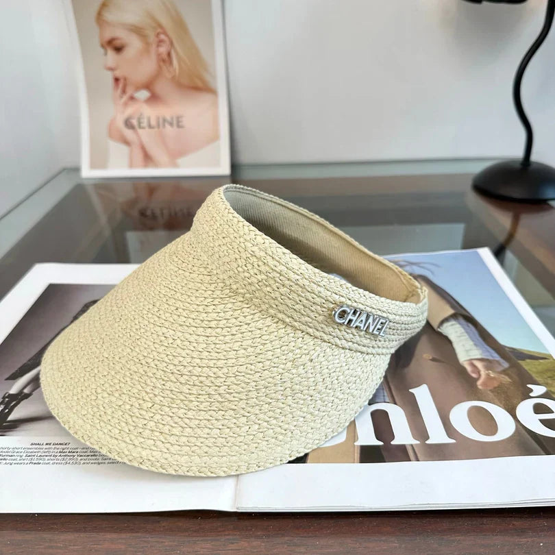 CC Visor Hat Raffia 343482