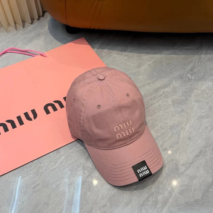 Miu Baseball Cap Cotton 262130