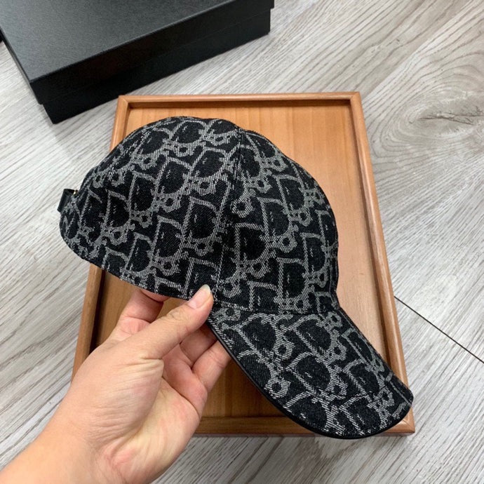 CD Denim Oblique Hat Cotton 262219