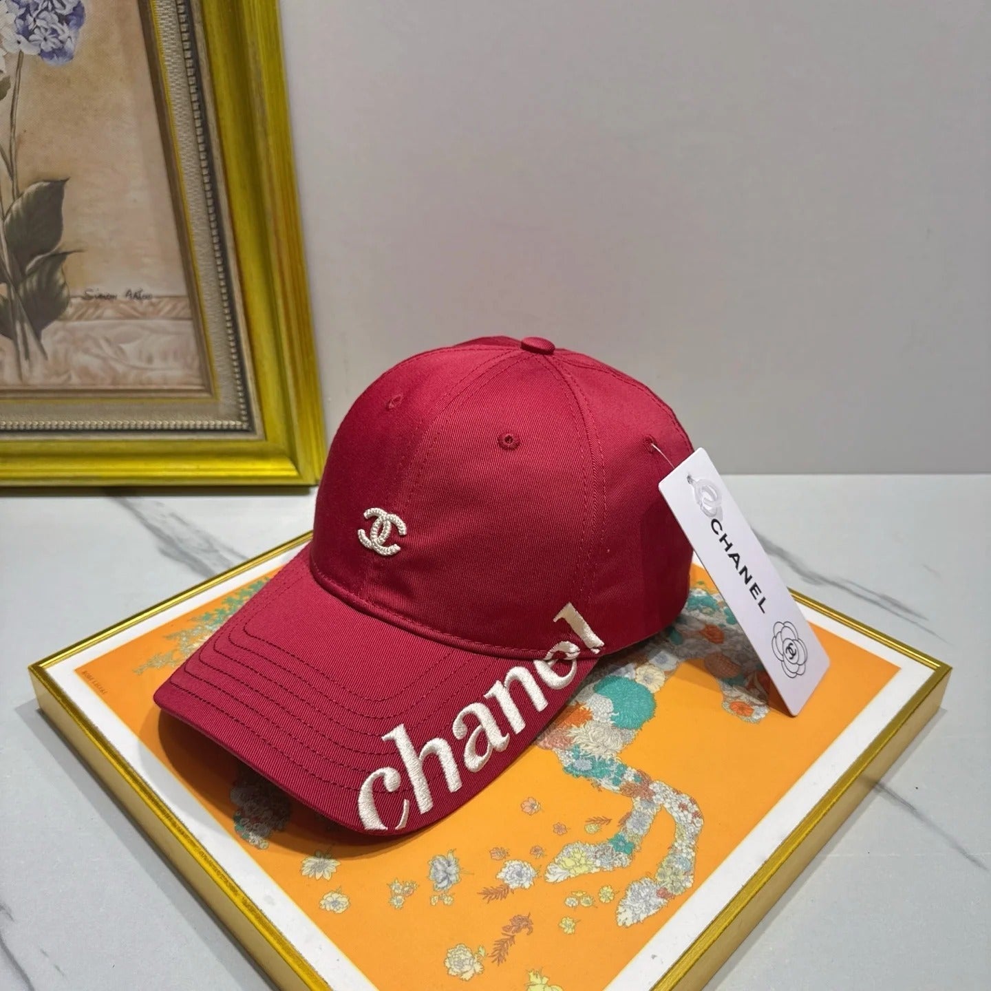 Chanel Logo Cotton Hat 195908