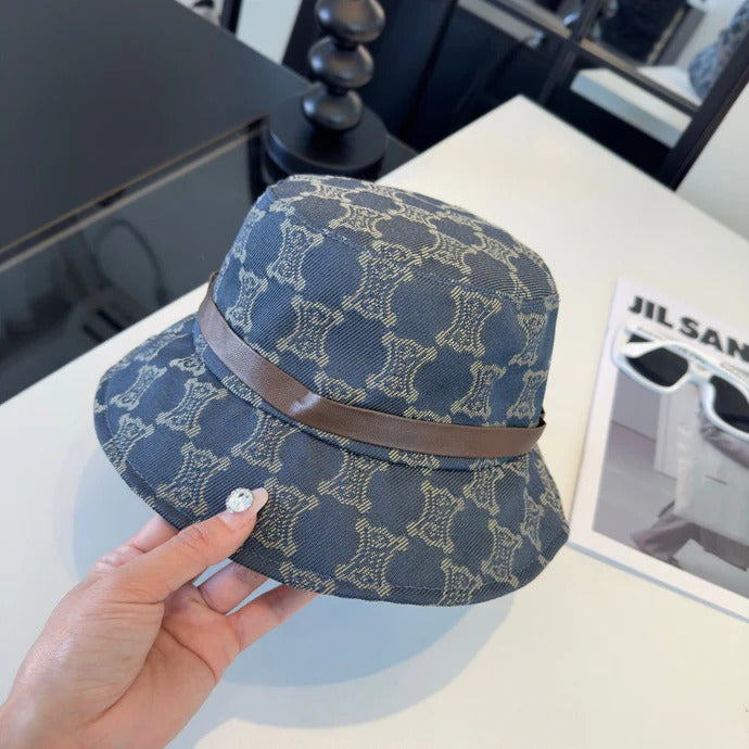 CL Bucket Hat Blue Cotton 262199