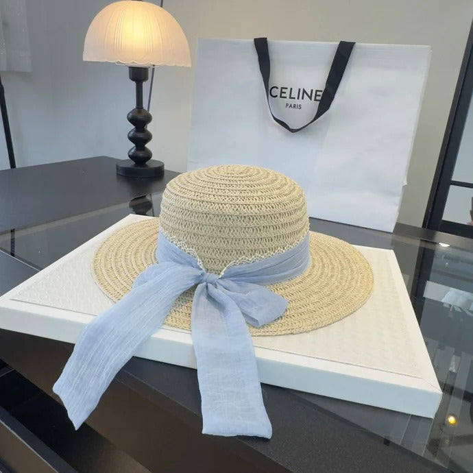CL Flat-top Straw Hat 262175