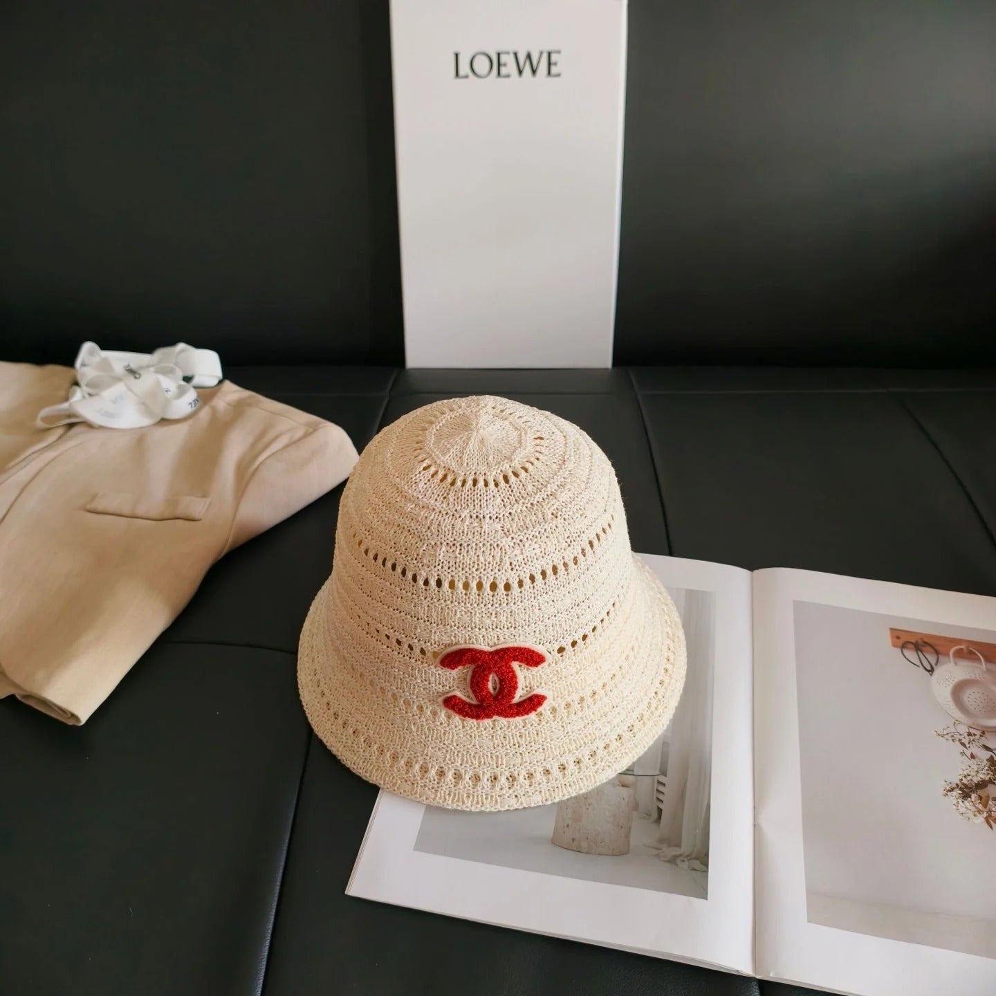 Chanel Bucket Hat Wool 237202