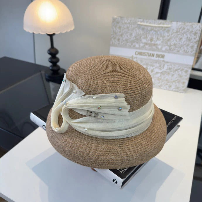 CD Straw Bucket Hat 262165