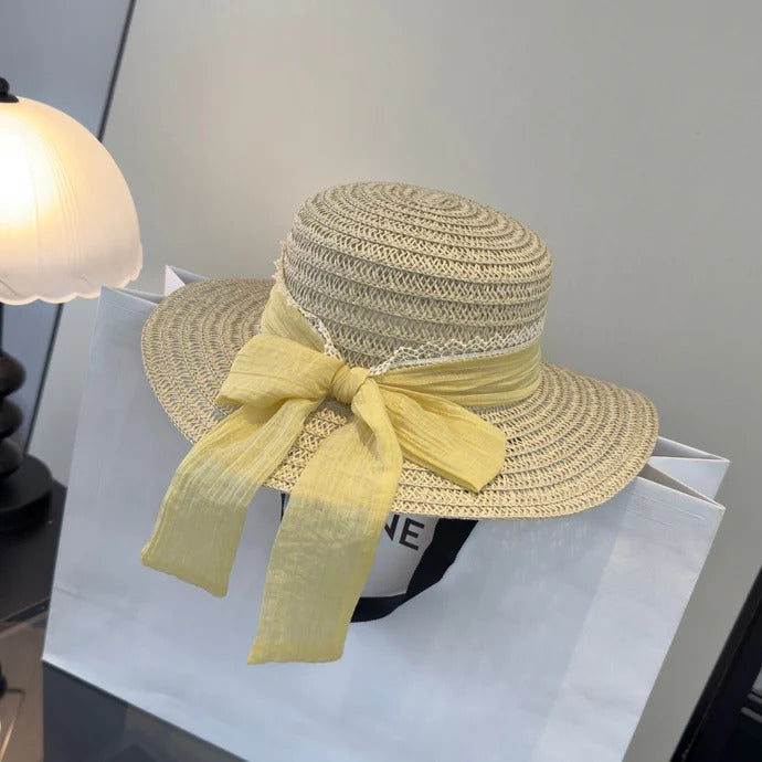 CL Flat-top Straw Hat 262175