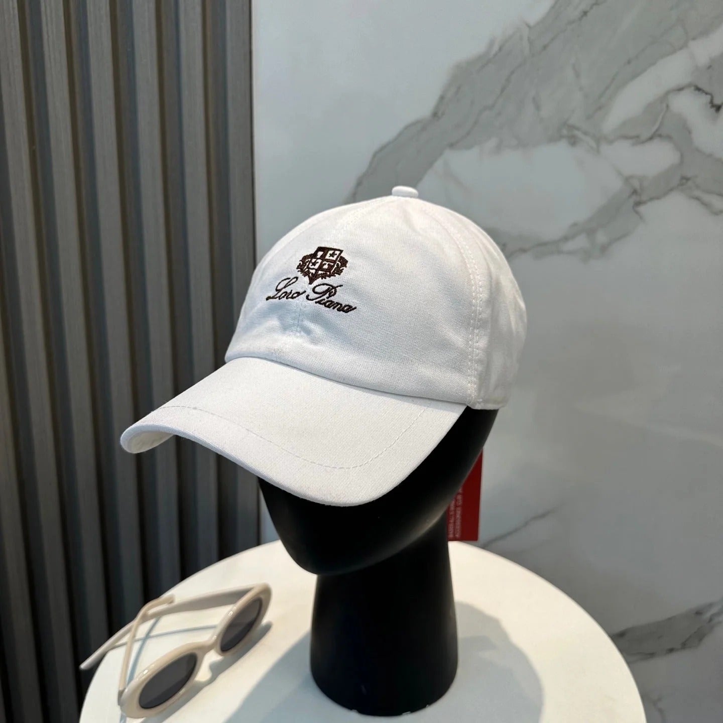 LP Baseball Cap Cotton With Brown Logo 268957