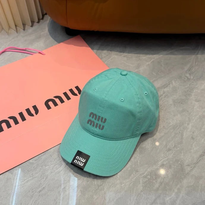 Miu Baseball Cap Cotton 262130