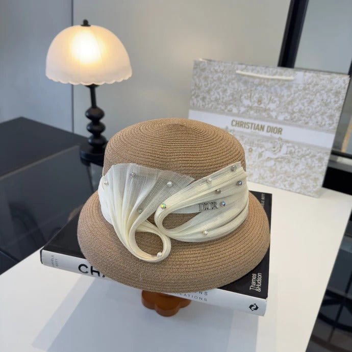 CD Straw Bucket Hat 262165