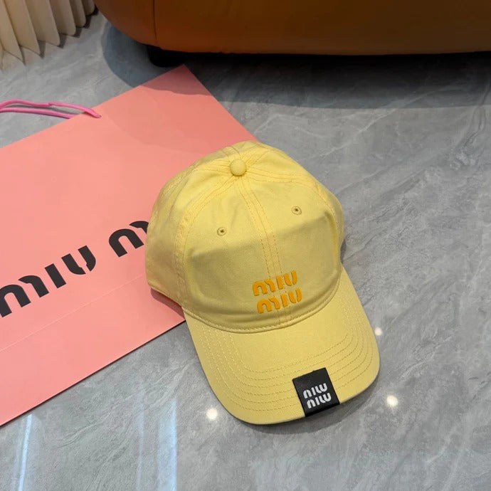 Miu Baseball Cap Cotton 262130