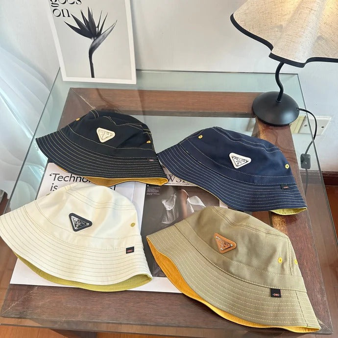 Pra Triangle Logo Bucket Hat Cotton 262255