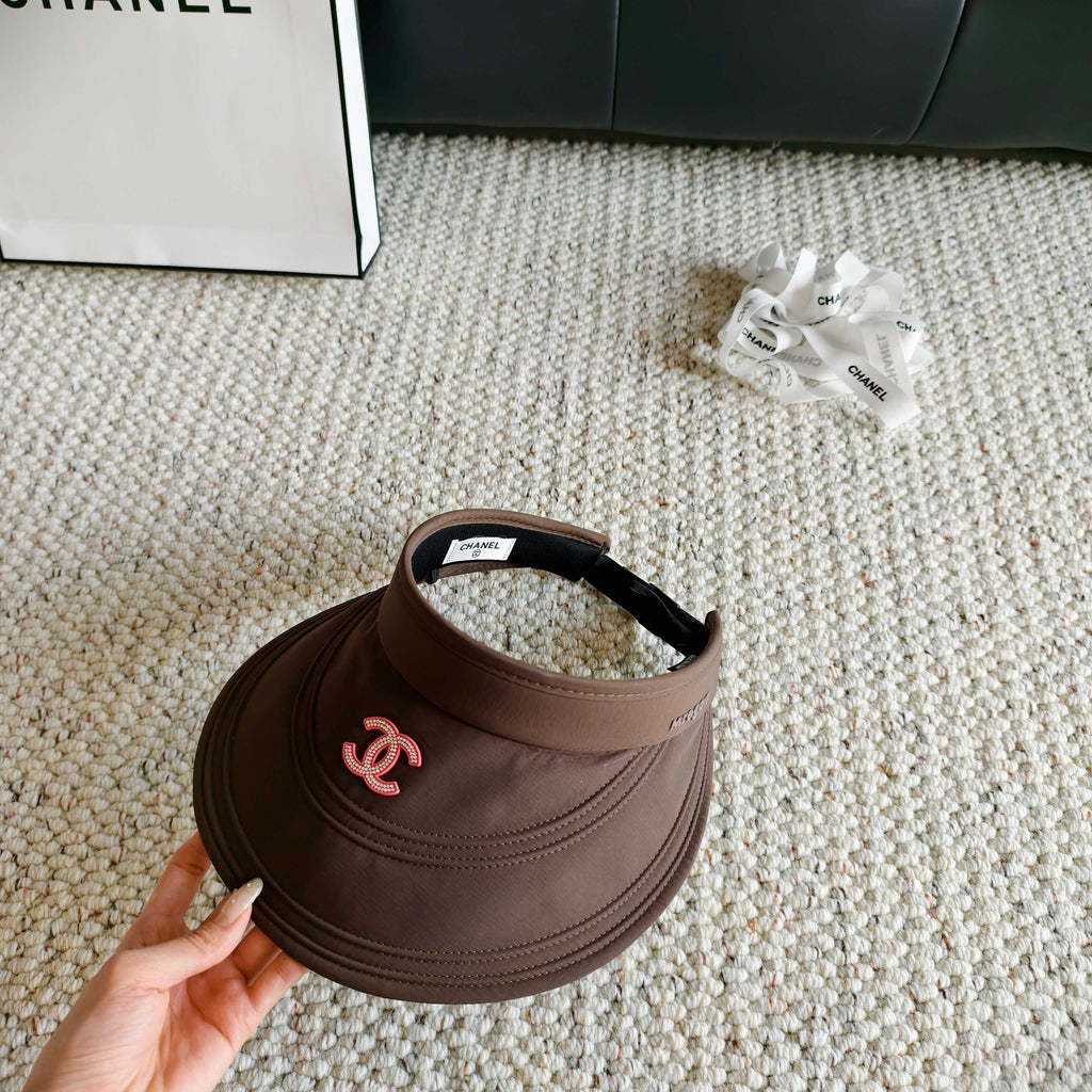 Chanel Sun Hat with Visor Cotton 237186
