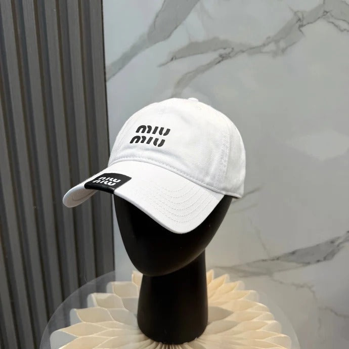 Miu Baseball Cap Cotton 262130