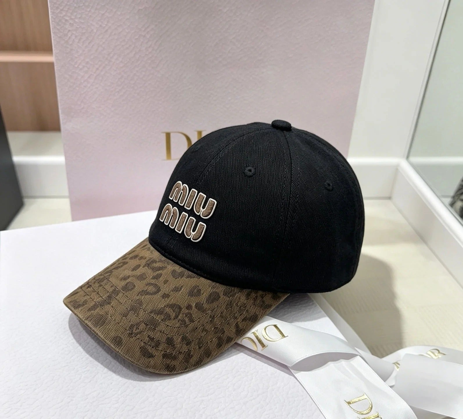 Miu Baseball Cap Cotton 212916