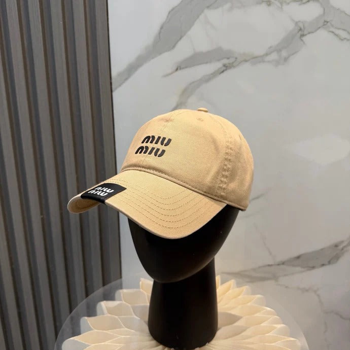 Miu Baseball Cap Cotton 262130