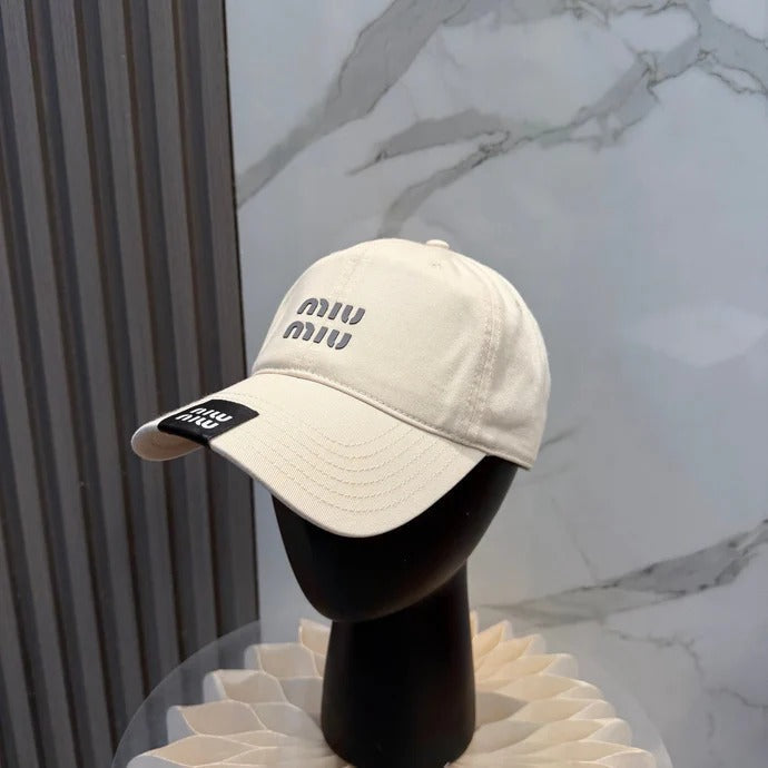 Miu Baseball Cap Cotton 262130
