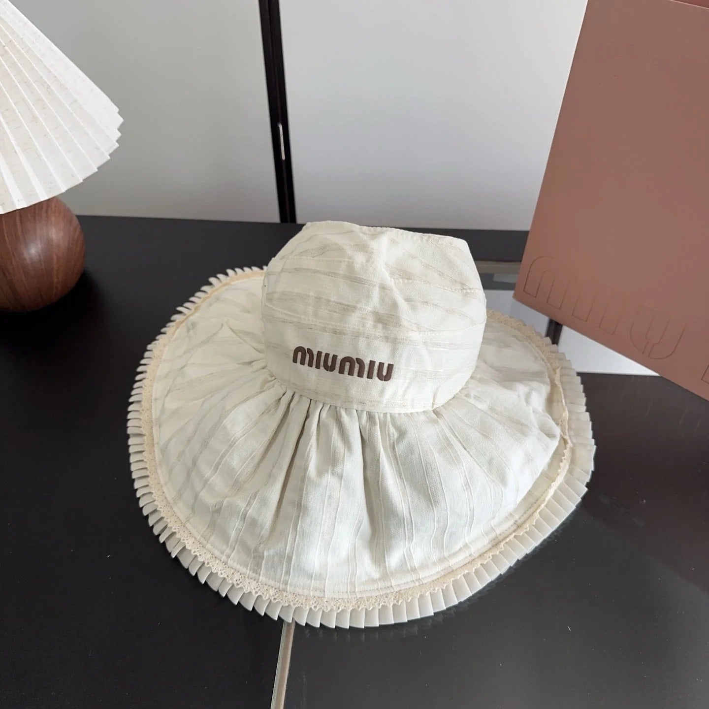 Miu Lace Hat Cotton 343600