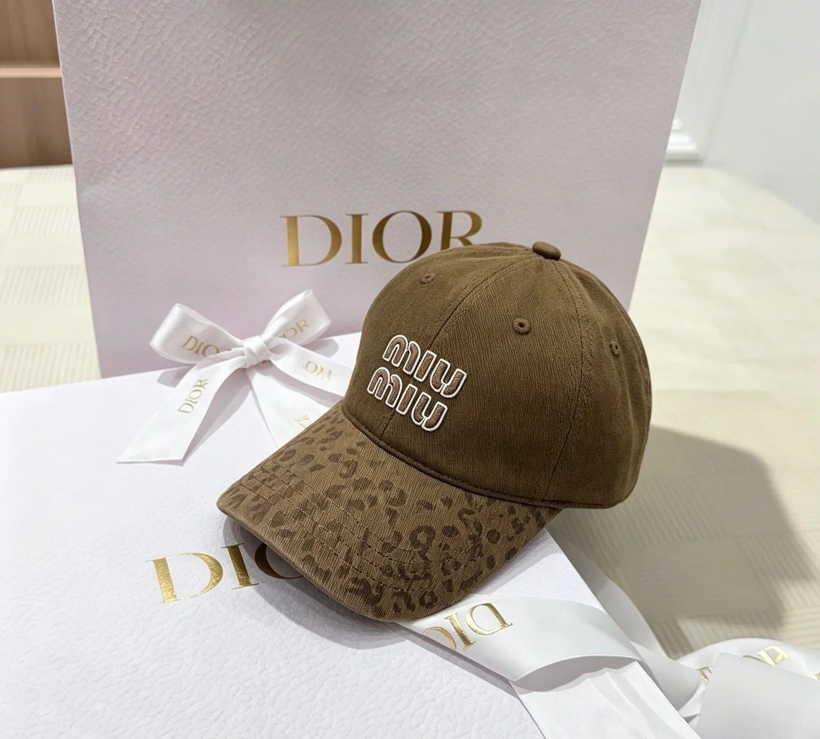 Miu Baseball Cap Cotton 212916