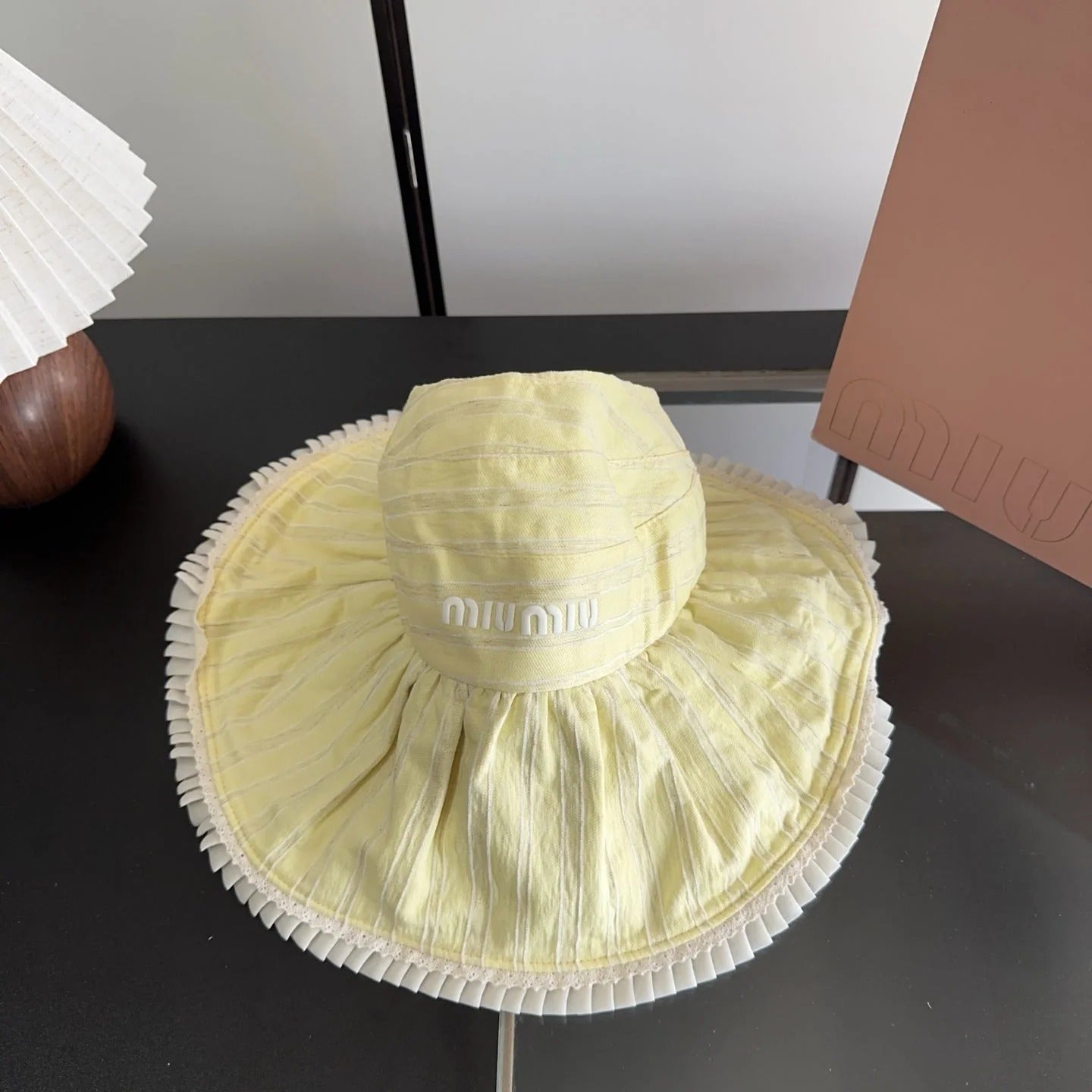 Miu Lace Hat Cotton 343600