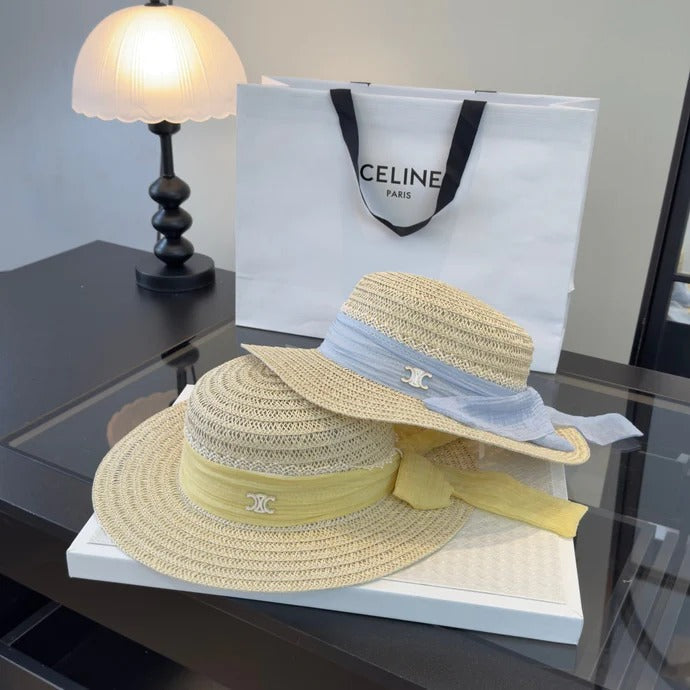 CL Flat-top Straw Hat 262175