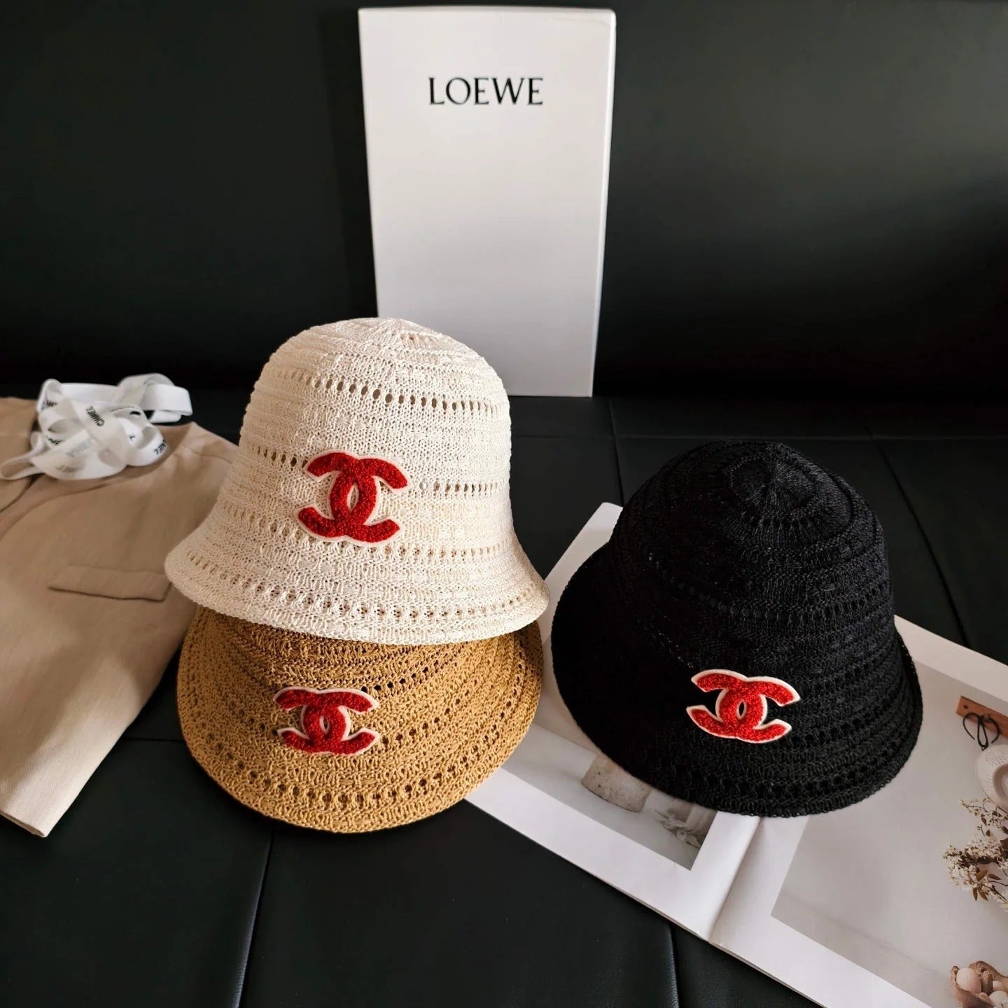 Chanel Bucket Hat Wool 237202
