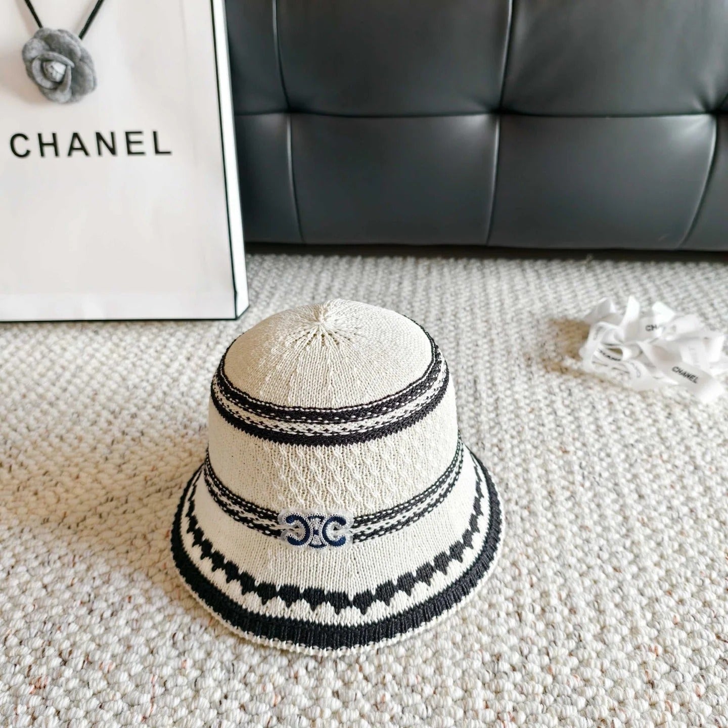 Celine Bucket Hat Wool 240675